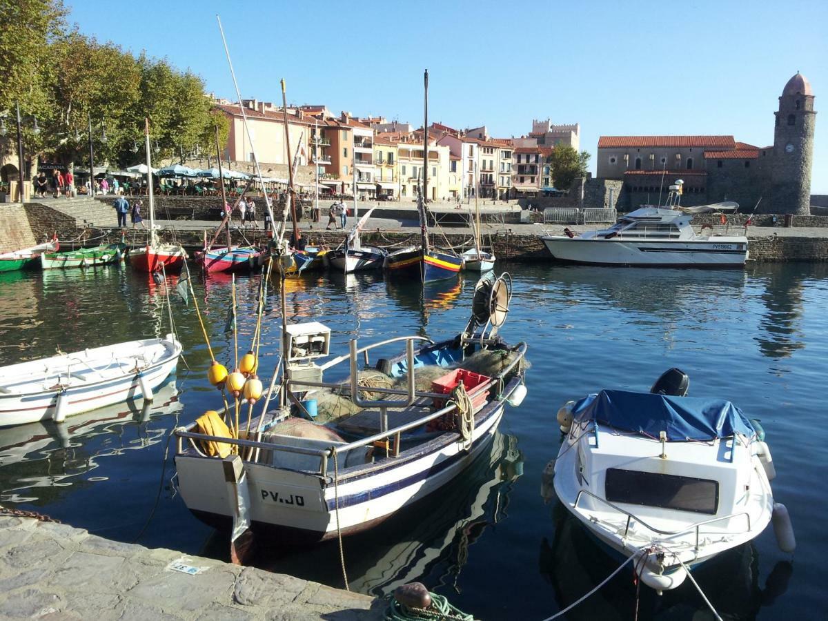 CHARME a 20 m de la plage centre village Collioure Extérieur photo